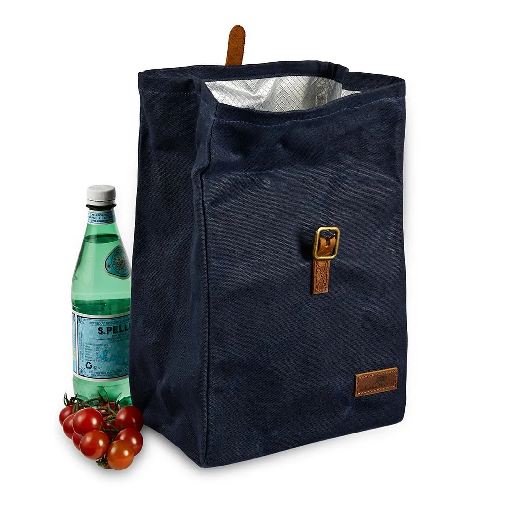 Waxed Canvas Lunch Bag