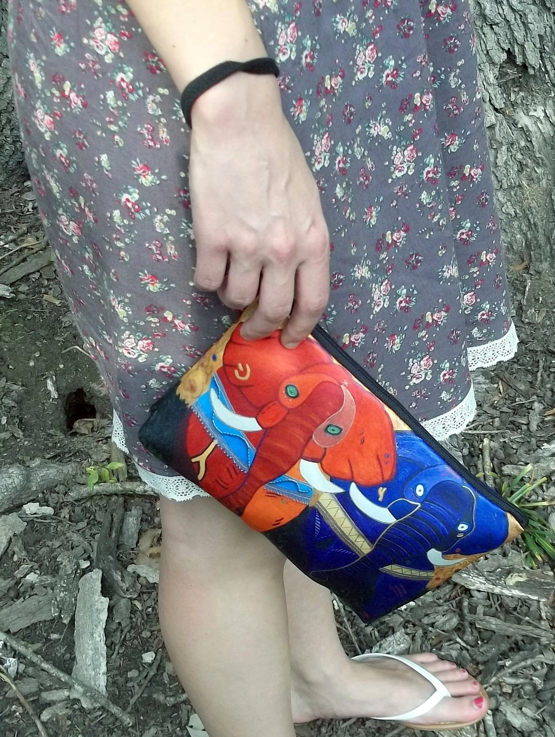 Whimsical Trees Paw Pouch - The Couple