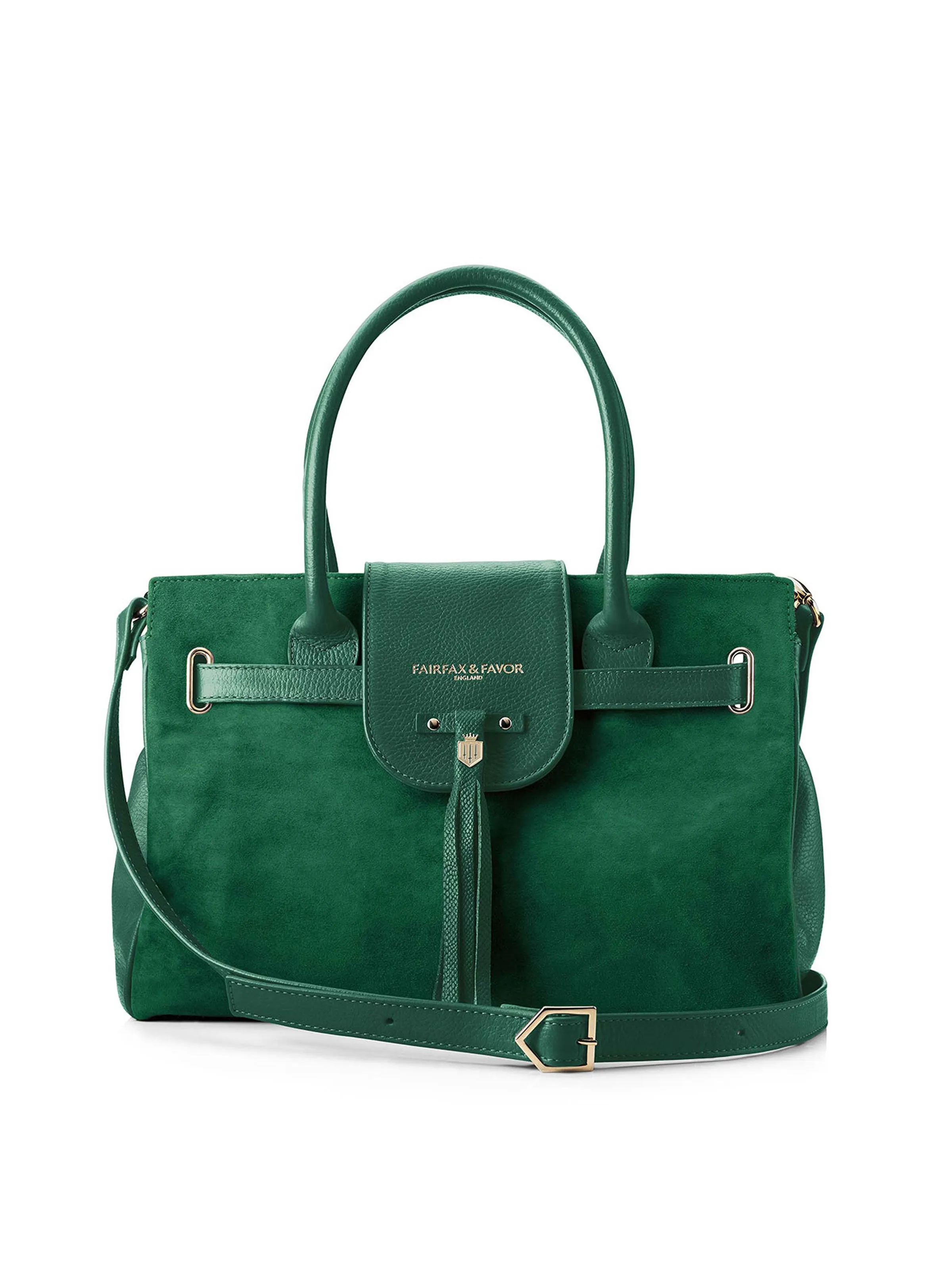 Windsor Handbag - Emerald Green