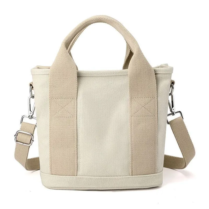 Women's Canvas Tote Purse Crossbody Bag