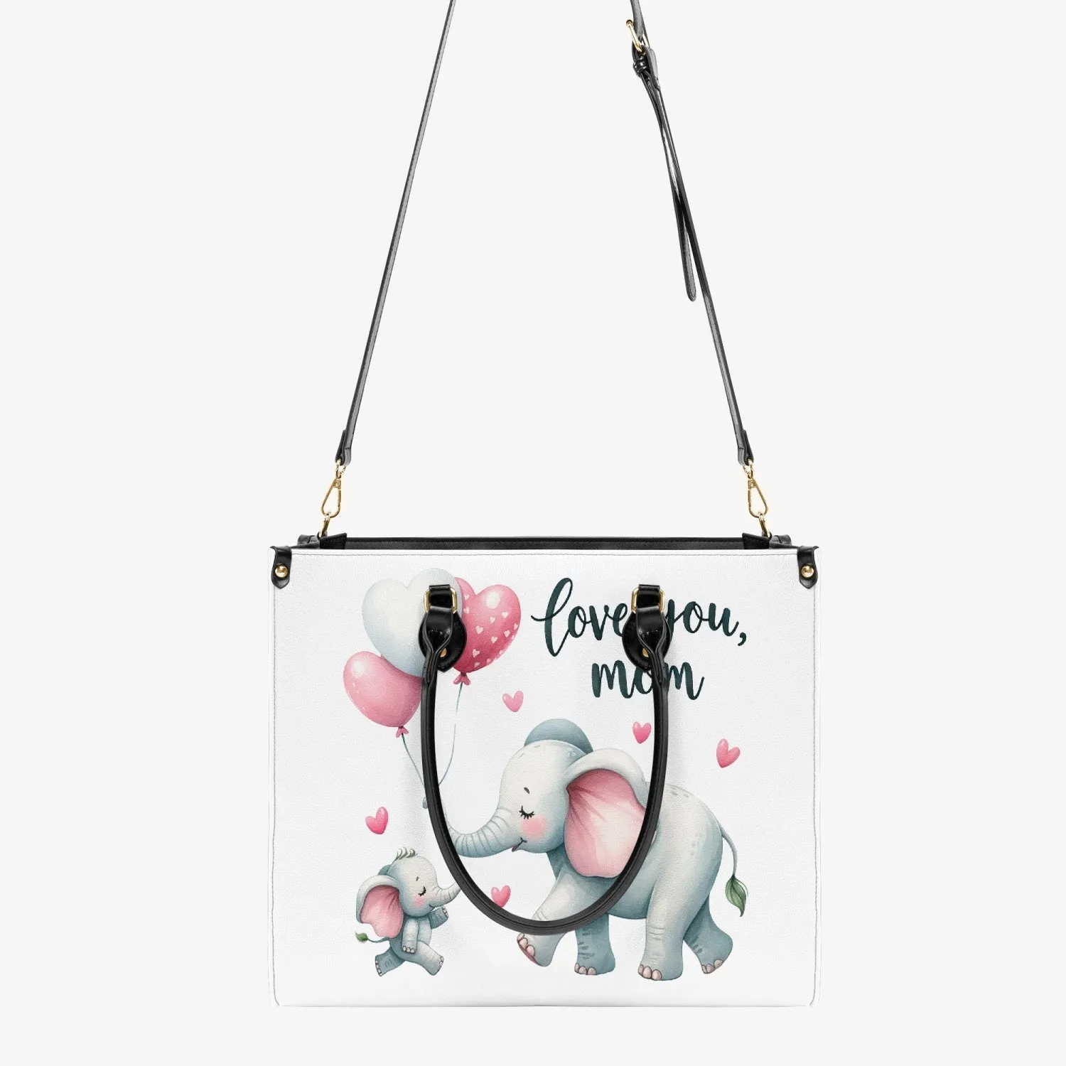 Women's Tote Bag - Elephant - Love you Mom